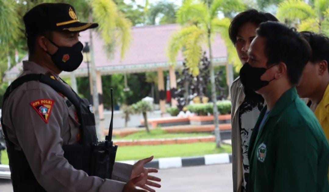 Polisi Tegaskan Hanya Pemasangan Spanduk